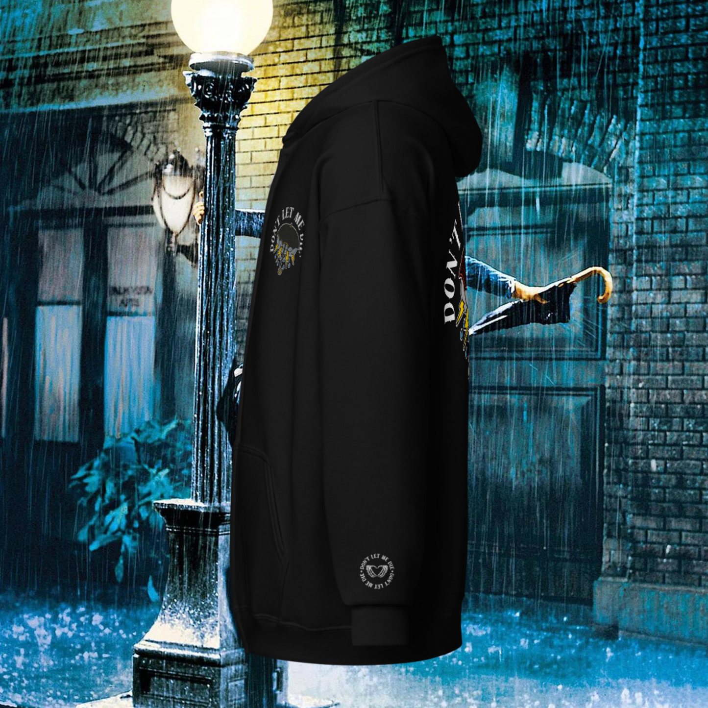 Umbrella Embroidred Hoodie